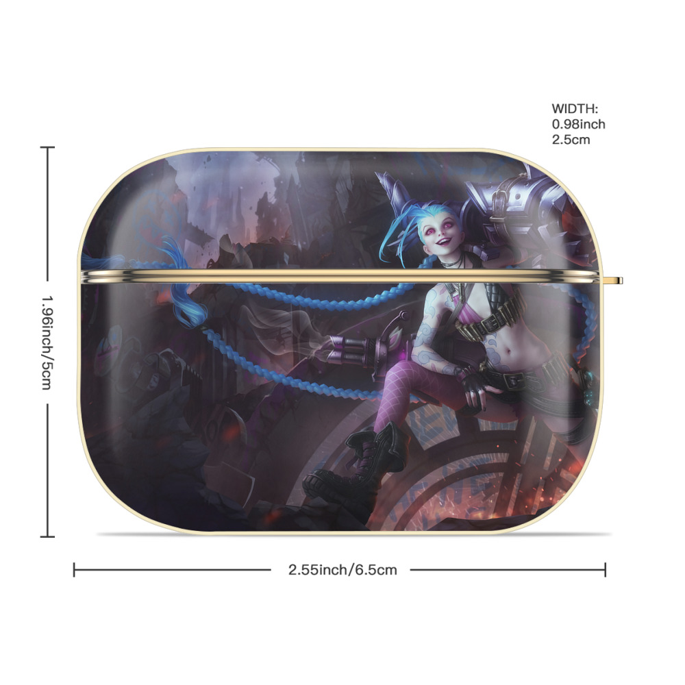 リーグ・オブ・レジェンド League of Legends LOL 【AirPods Pro用】ハードシェル保護ケース｜耐衝撃・防指紋・カラビナ付き商品仕様