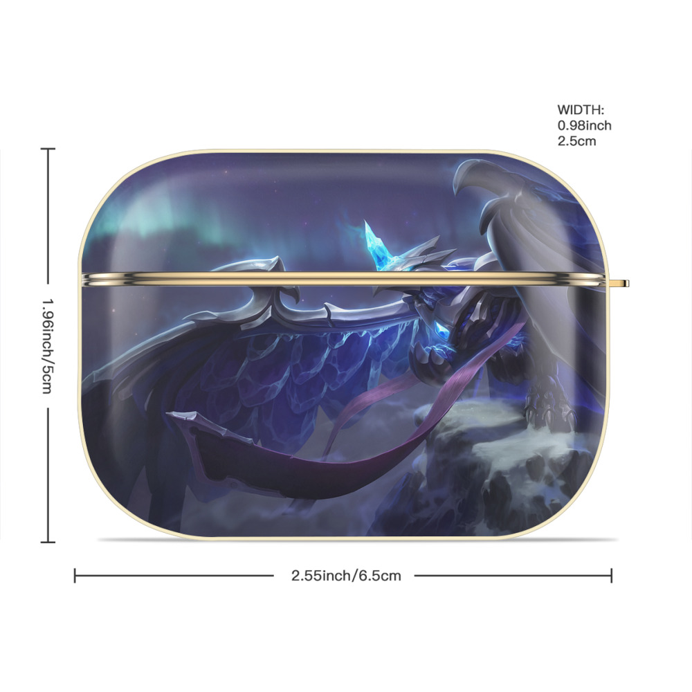 リーグ・オブ・レジェンド League of Legends LOL 【AirPods Pro用】ハードシェル保護ケース｜耐衝撃・防指紋・カラビナ付き商品仕様