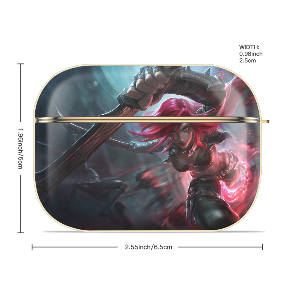 リーグ・オブ・レジェンド League of Legends LOL 【AirPods Pro用】ハードシェル保護ケース｜耐衝撃・防指紋・カラビナ付き商品仕様