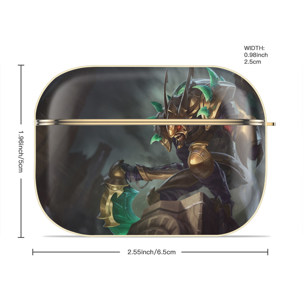 リーグ・オブ・レジェンド League of Legends LOL 【AirPods Pro用】ハードシェル保護ケース｜耐衝撃・防指紋・カラビナ付き商品仕様