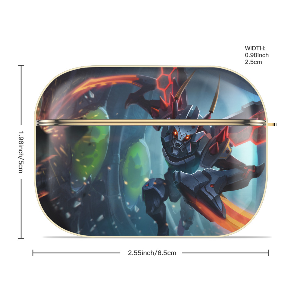 リーグ・オブ・レジェンド League of Legends LOL 【AirPods Pro用】ハードシェル保護ケース｜耐衝撃・防指紋・カラビナ付き商品仕様