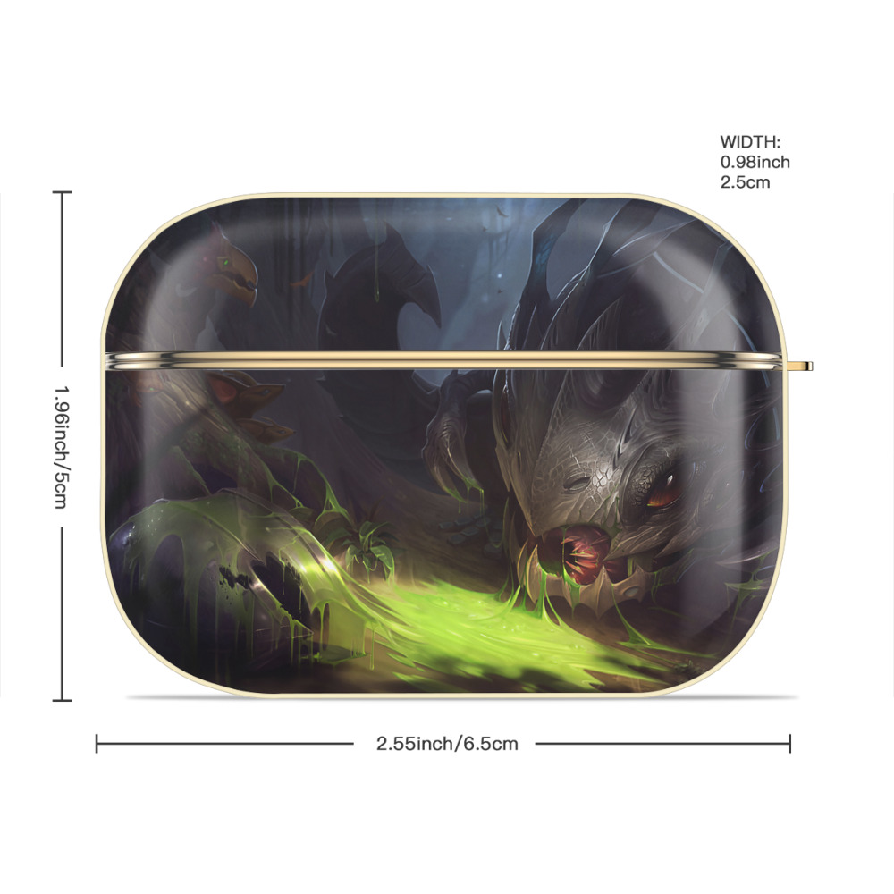 リーグ・オブ・レジェンド League of Legends LOL 【AirPods Pro用】ハードシェル保護ケース｜耐衝撃・防指紋・カラビナ付き商品仕様