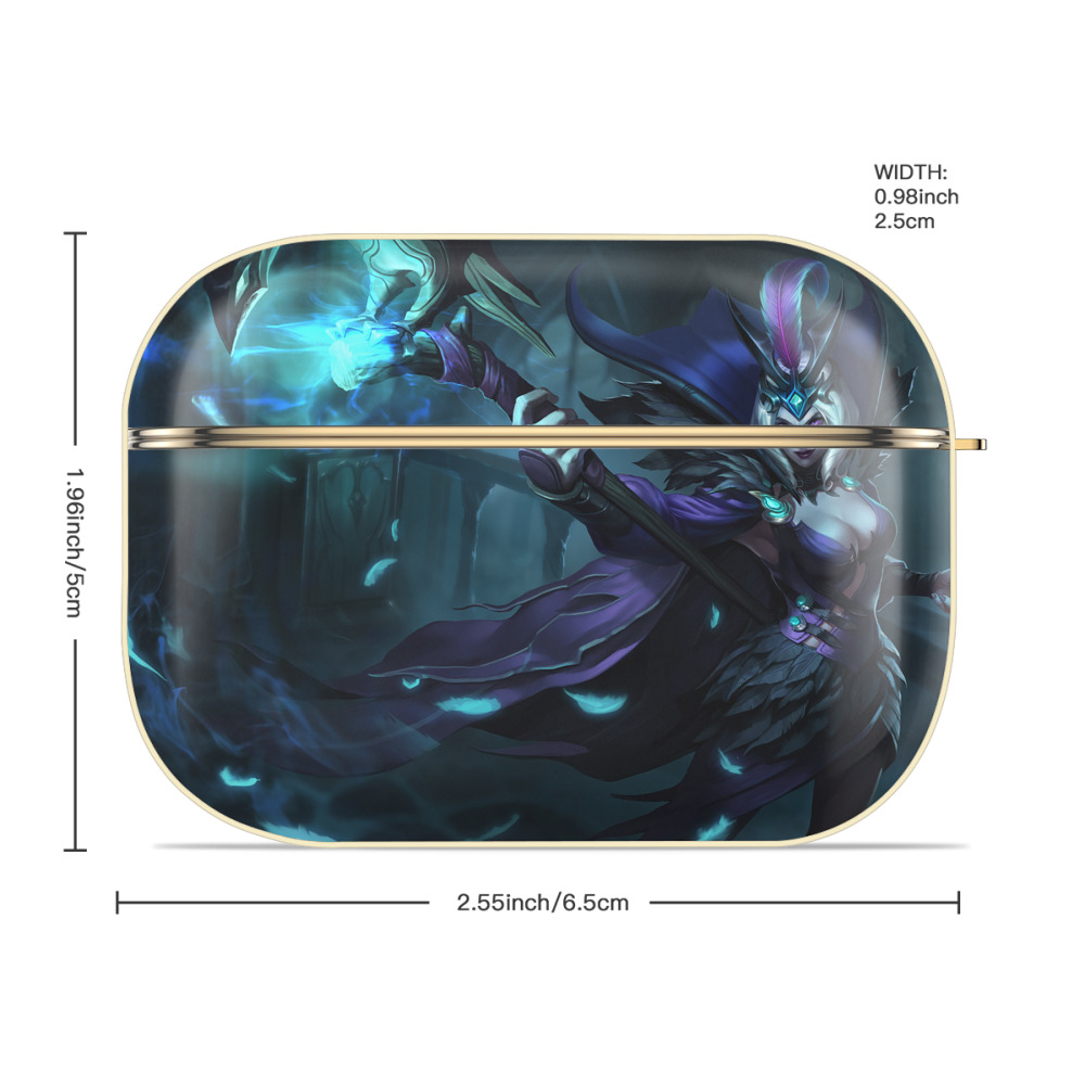 リーグ・オブ・レジェンド League of Legends LOL 【AirPods Pro用】ハードシェル保護ケース｜耐衝撃・防指紋・カラビナ付き商品仕様