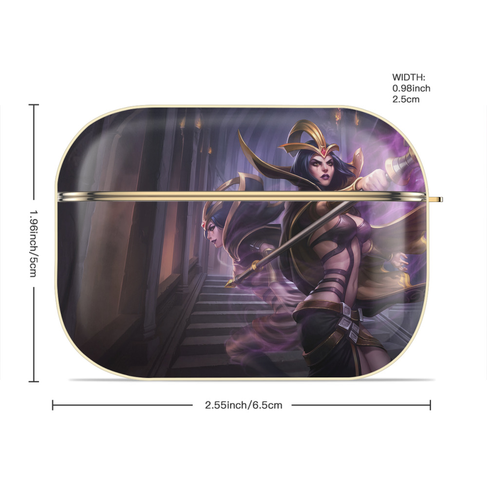リーグ・オブ・レジェンド League of Legends LOL 【AirPods Pro用】ハードシェル保護ケース｜耐衝撃・防指紋・カラビナ付き商品仕様