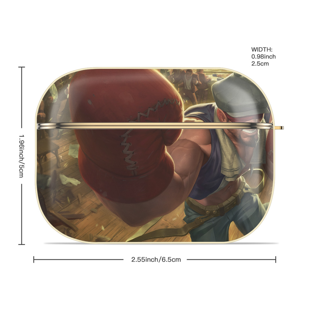 リーグ・オブ・レジェンド League of Legends LOL 【AirPods Pro用】ハードシェル保護ケース｜耐衝撃・防指紋・カラビナ付き商品仕様
