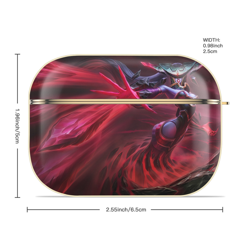 リーグ・オブ・レジェンド League of Legends LOL 【AirPods Pro用】ハードシェル保護ケース｜耐衝撃・防指紋・カラビナ付き商品仕様