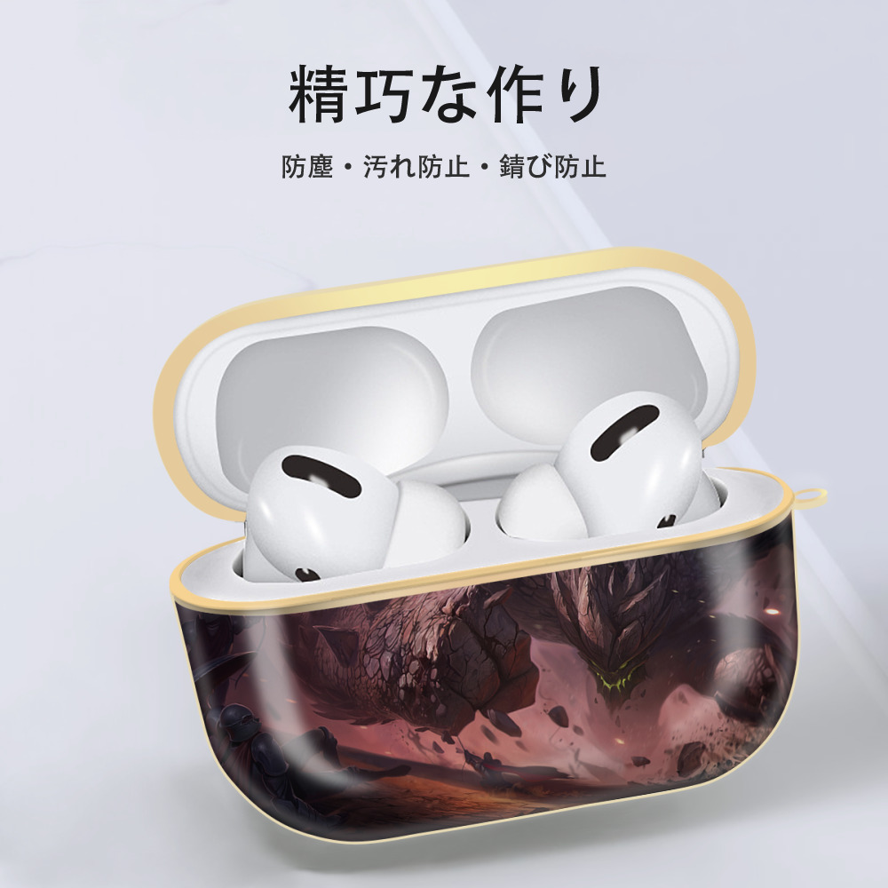 リーグ・オブ・レジェンド League of Legends LOL 【AirPods Pro用】ハードシェル保護ケース｜耐衝撃・防指紋・カラビナ付き商品仕様