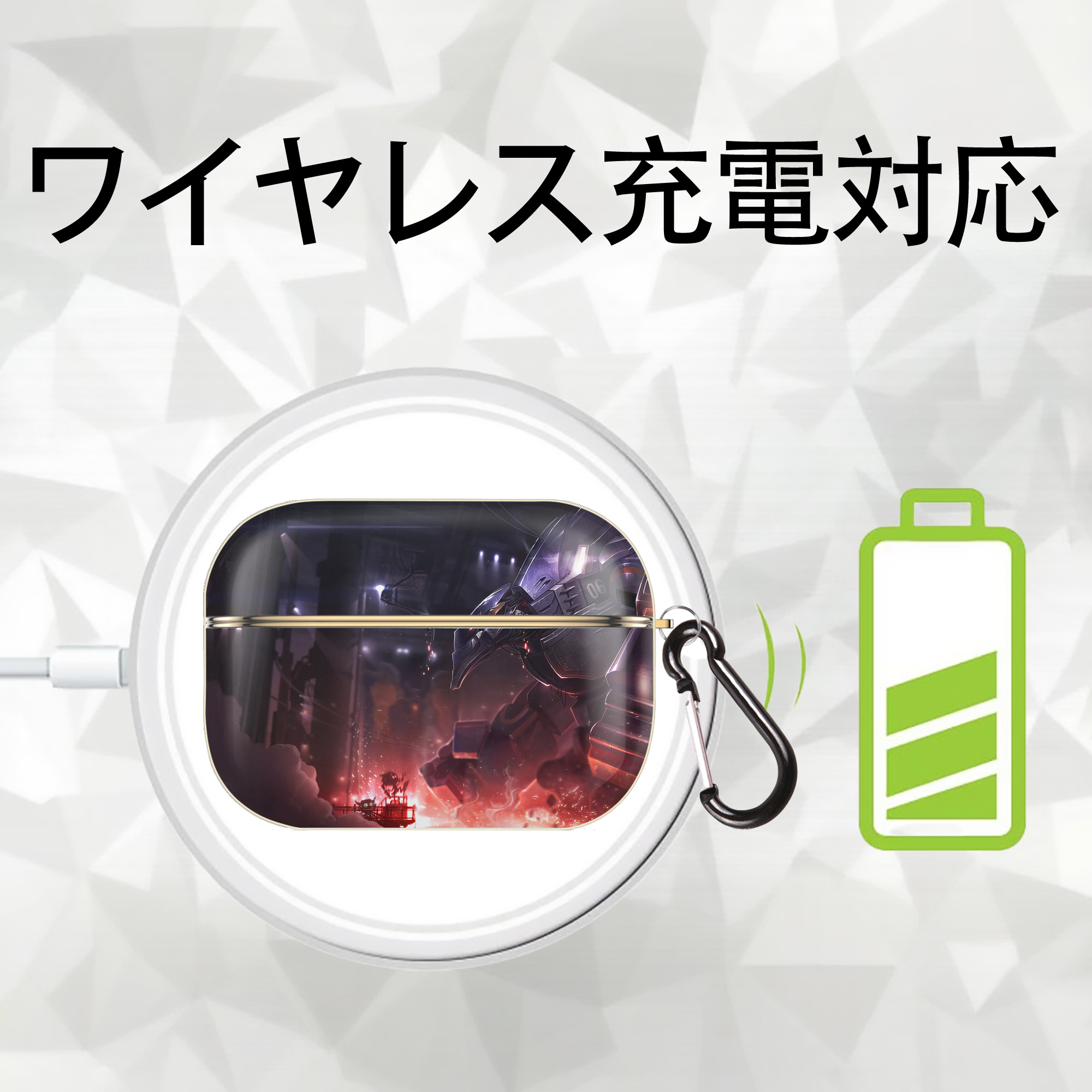 リーグ・オブ・レジェンド League of Legends LOL 【AirPods Pro用】ハードシェル保護ケース｜耐衝撃・防指紋・カラビナ付き商品仕様