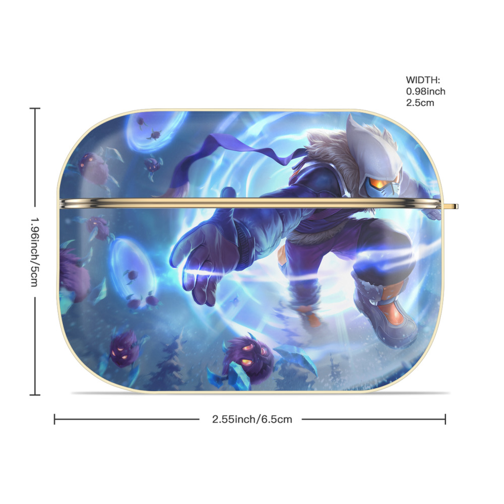 リーグ・オブ・レジェンド League of Legends LOL 【AirPods Pro用】ハードシェル保護ケース｜耐衝撃・防指紋・カラビナ付き商品仕様