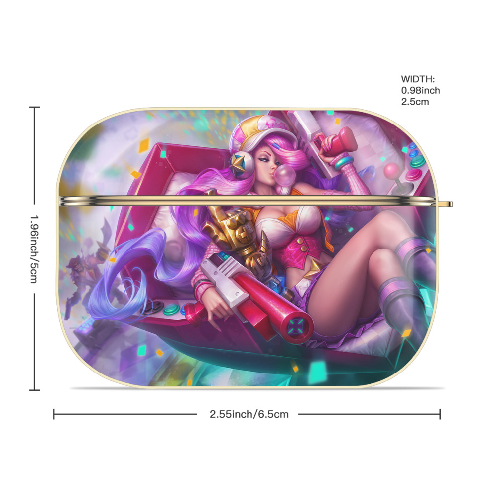 リーグ・オブ・レジェンド League of Legends LOL 【AirPods Pro用】ハードシェル保護ケース｜耐衝撃・防指紋・カラビナ付き商品仕様