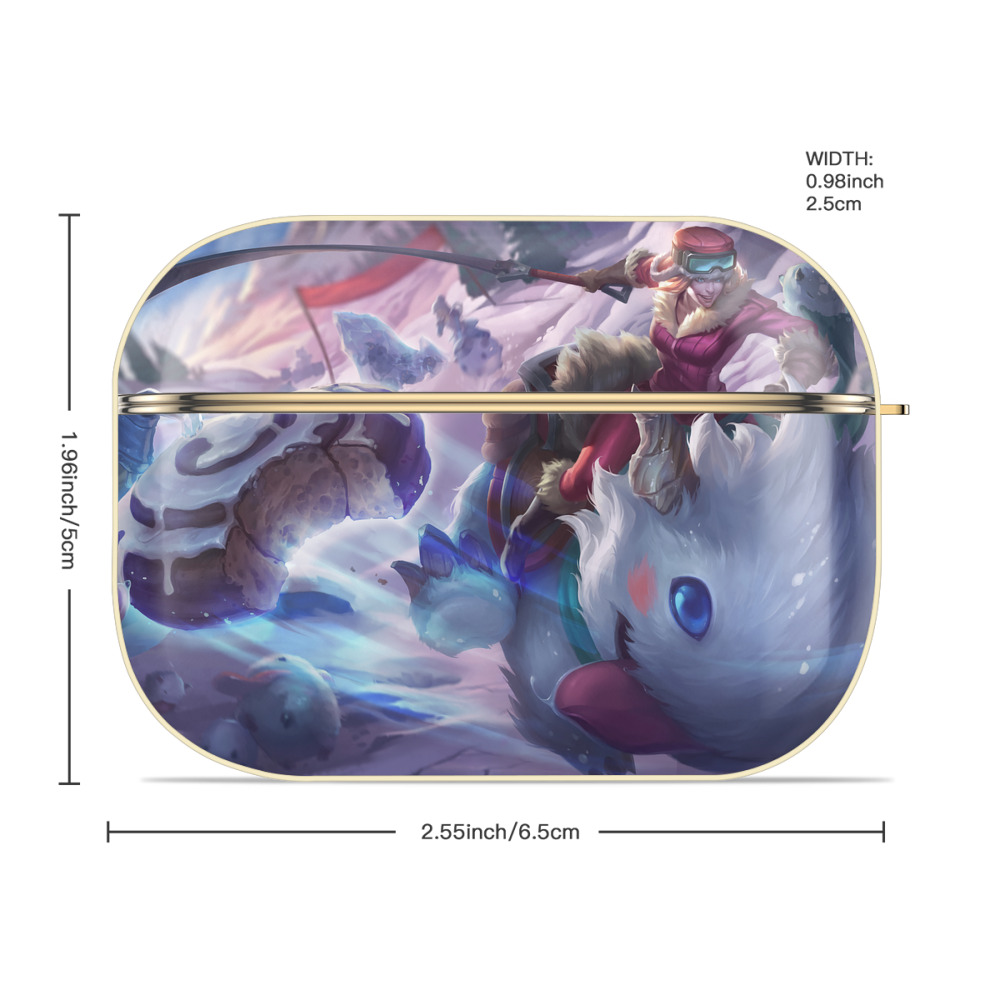 リーグ・オブ・レジェンド League of Legends LOL 【AirPods Pro用】ハードシェル保護ケース｜耐衝撃・防指紋・カラビナ付き商品仕様