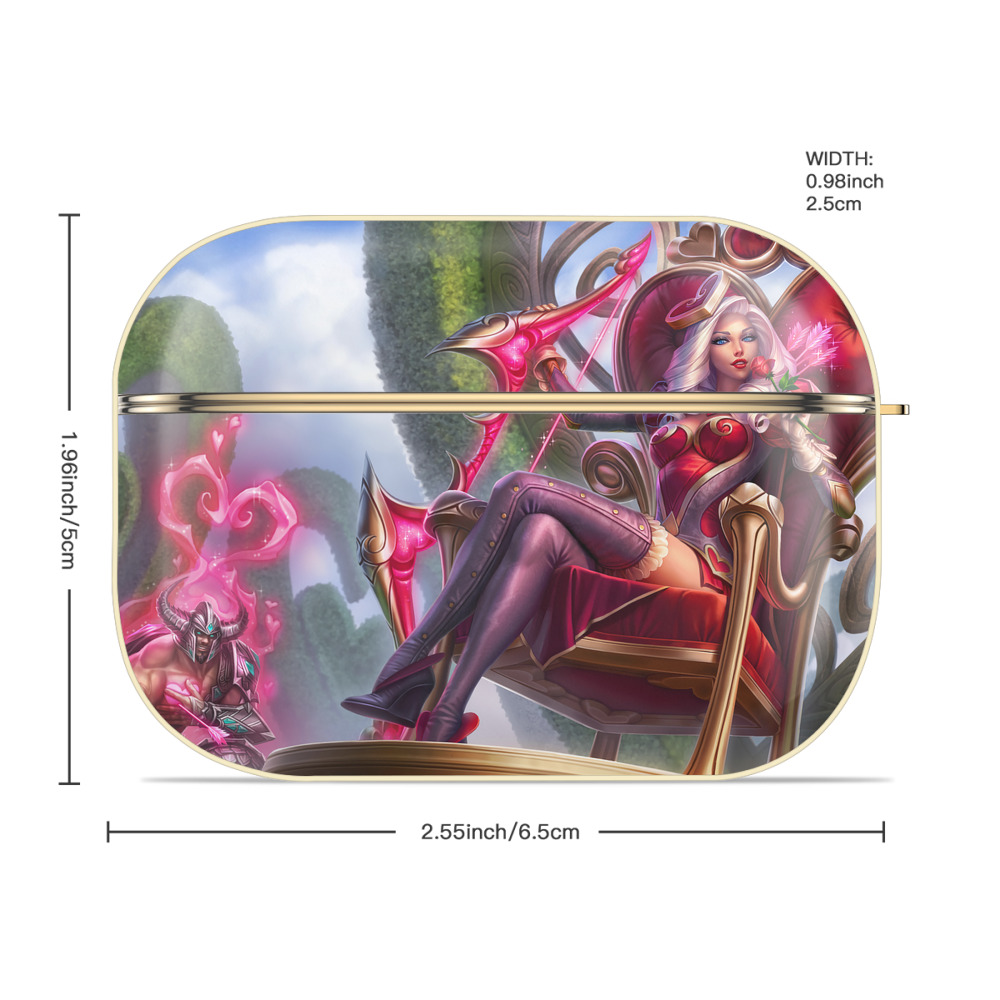 リーグ・オブ・レジェンド League of Legends LOL 【AirPods Pro用】ハードシェル保護ケース｜耐衝撃・防指紋・カラビナ付き商品仕様
