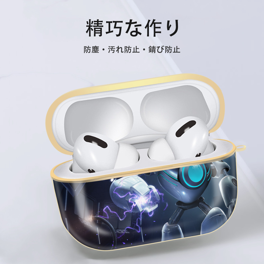 リーグ・オブ・レジェンド League of Legends LOL 【AirPods Pro用】ハードシェル保護ケース｜耐衝撃・防指紋・カラビナ付き商品仕様