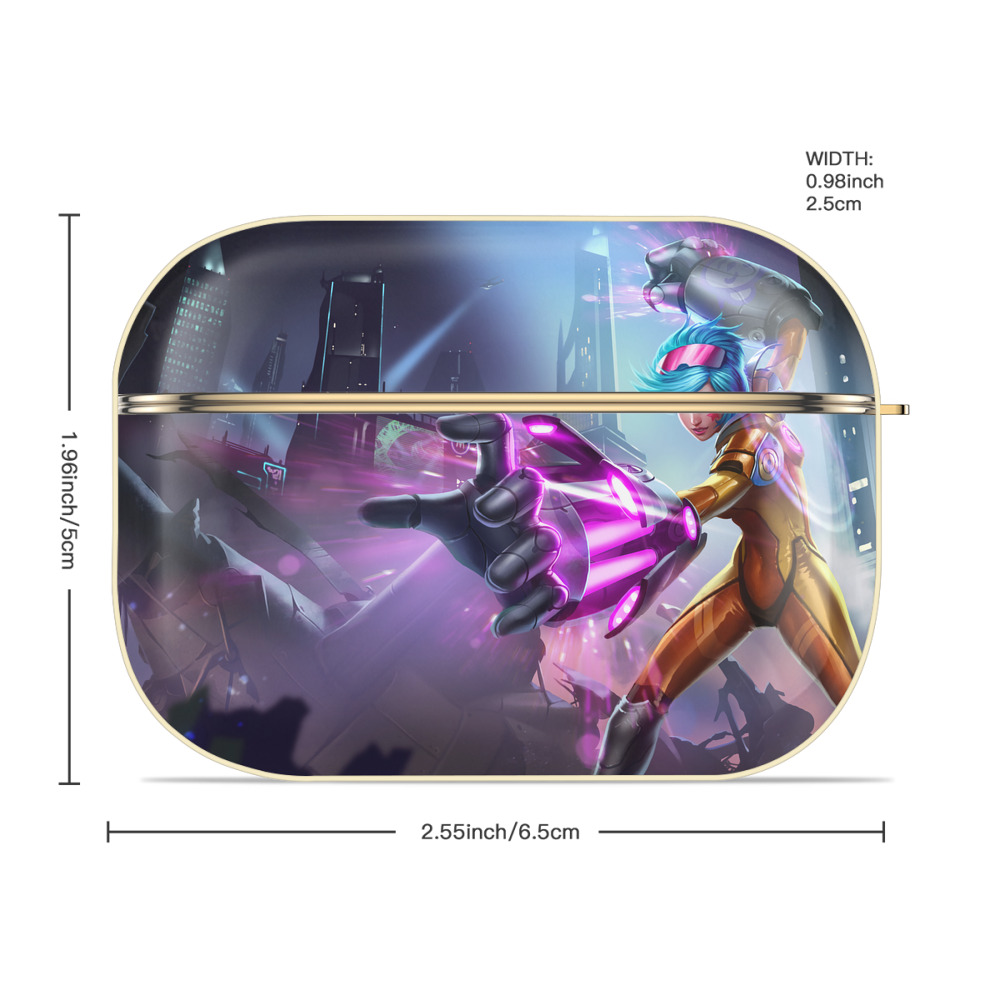 リーグ・オブ・レジェンド League of Legends LOL 【AirPods Pro用】ハードシェル保護ケース｜耐衝撃・防指紋・カラビナ付き商品仕様