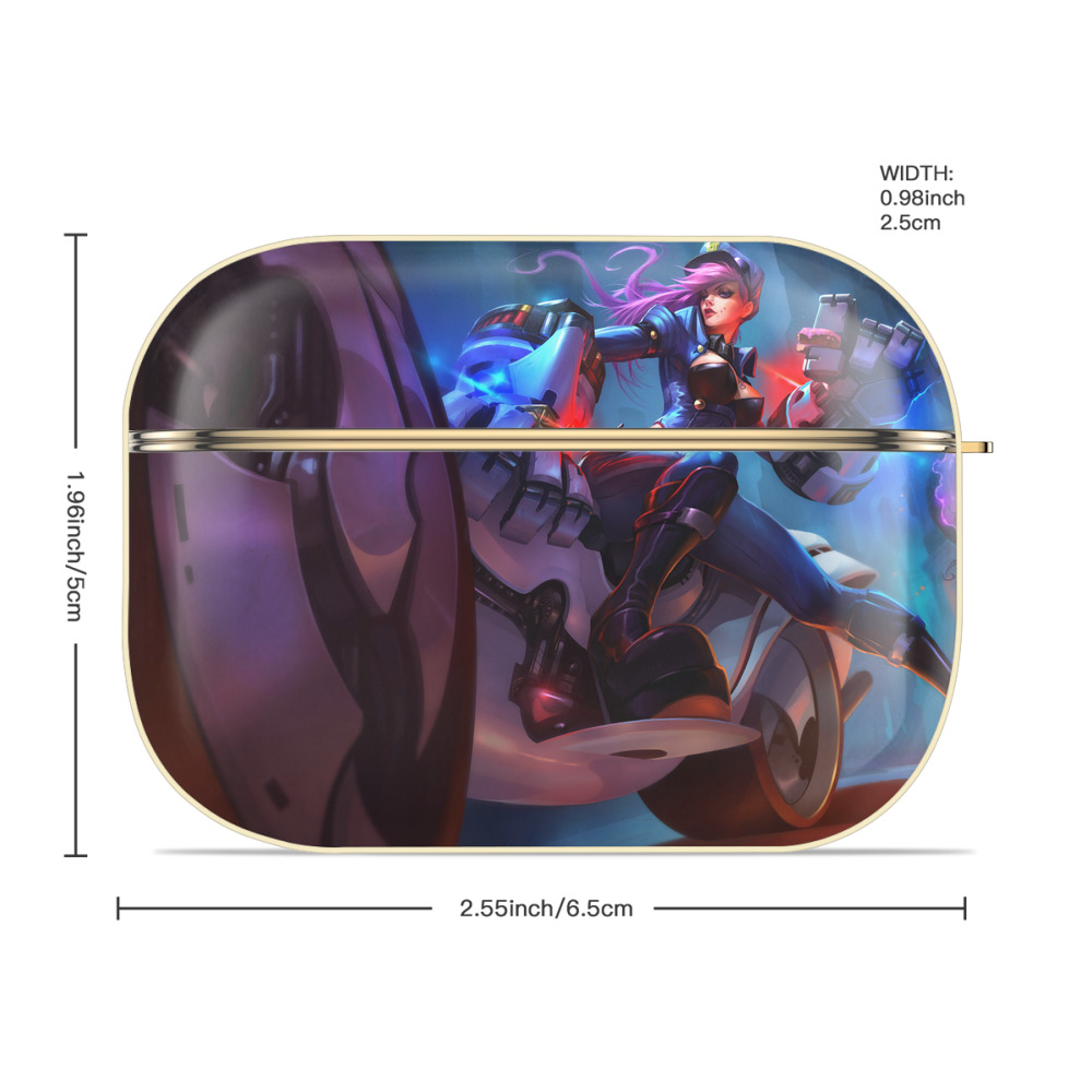 リーグ・オブ・レジェンド League of Legends LOL 【AirPods Pro用】ハードシェル保護ケース｜耐衝撃・防指紋・カラビナ付き商品仕様