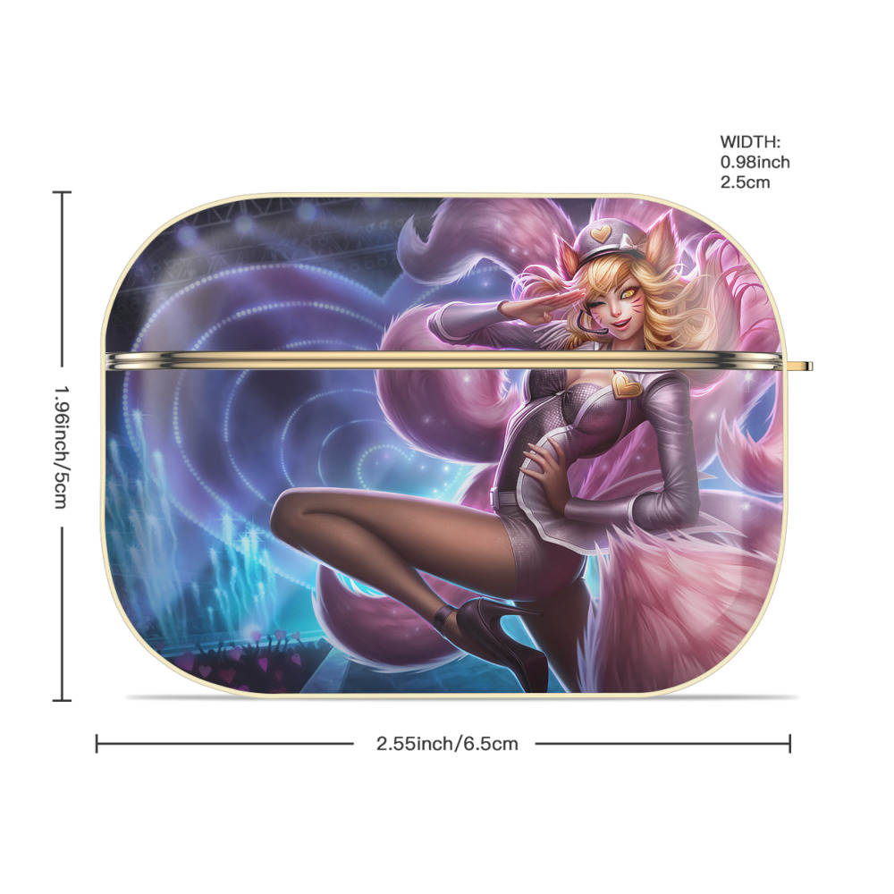 リーグ・オブ・レジェンド League of Legends LOL 【AirPods Pro用】ハードシェル保護ケース｜耐衝撃・防指紋・カラビナ付き商品仕様