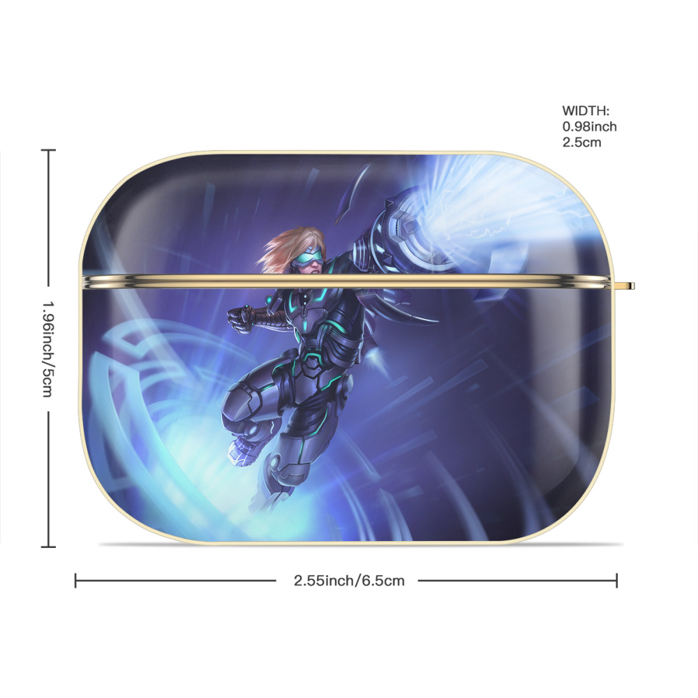 リーグ・オブ・レジェンド League of Legends LOL 【AirPods Pro用】ハードシェル保護ケース｜耐衝撃・防指紋・カラビナ付き商品仕様