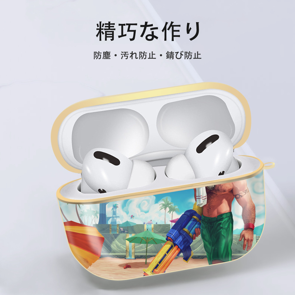 リーグ・オブ・レジェンド League of Legends LOL 【AirPods Pro用】ハードシェル保護ケース｜耐衝撃・防指紋・カラビナ付き商品仕様