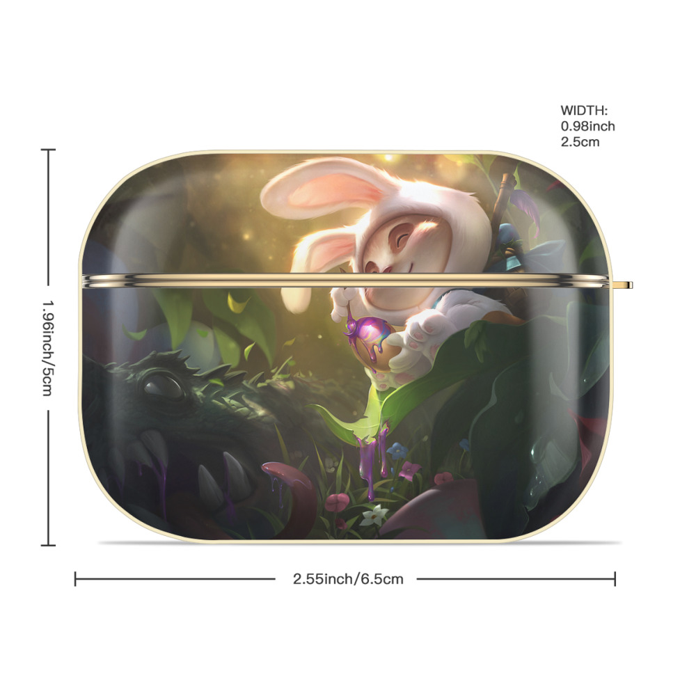 リーグ・オブ・レジェンド League of Legends LOL 【AirPods Pro用】ハードシェル保護ケース｜耐衝撃・防指紋・カラビナ付き商品仕様