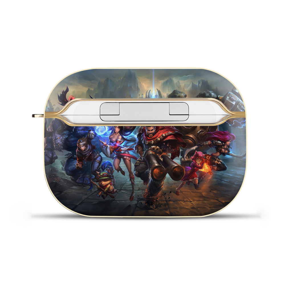 リーグ・オブ・レジェンド League of Legends LOL 【AirPods Pro用】ハードシェル保護ケース｜耐衝撃・防指紋・カラビナ付き商品仕様