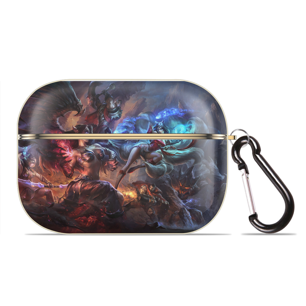 リーグ・オブ・レジェンド League of Legends LOL 【AirPods Pro用】ハードシェル保護ケース｜耐衝撃・防指紋・カラビナ付き商品仕様