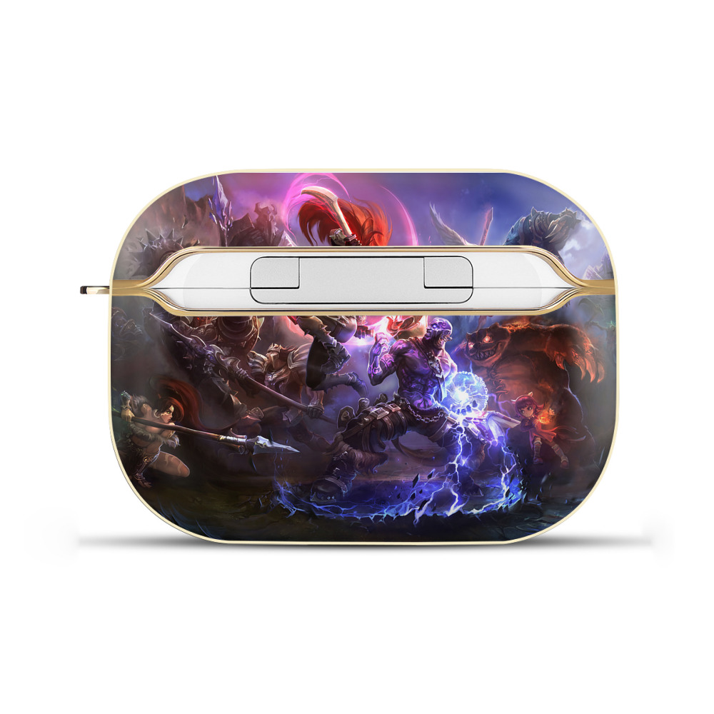 リーグ・オブ・レジェンド League of Legends LOL 【AirPods Pro用】ハードシェル保護ケース｜耐衝撃・防指紋・カラビナ付き商品仕様