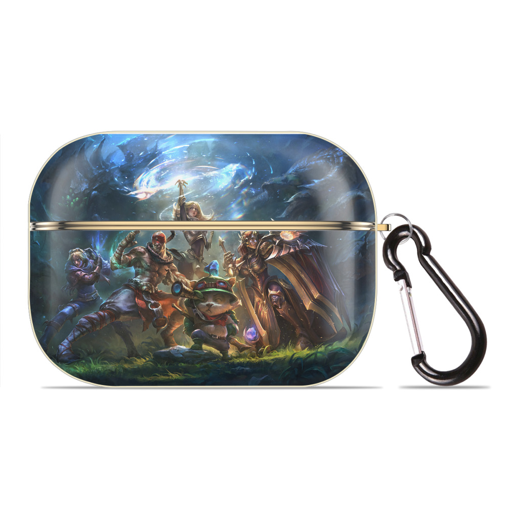 リーグ・オブ・レジェンド League of Legends LOL 【AirPods Pro用】ハードシェル保護ケース｜耐衝撃・防指紋・カラビナ付き商品仕様