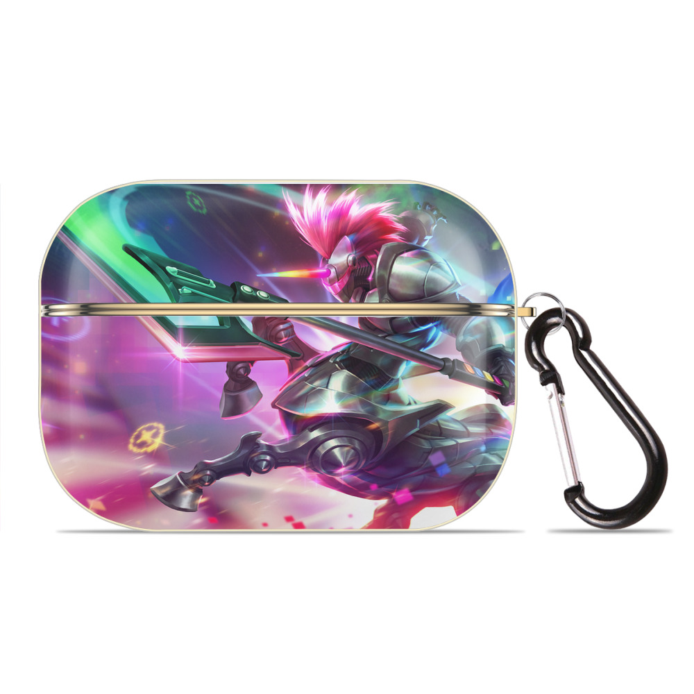 （画像用） リーグ・オブ・レジェンド League of Legends LOL 【AirPods Pro用】ハードシェル保護ケース｜耐衝撃・防指紋・カラビナ付き商品仕様