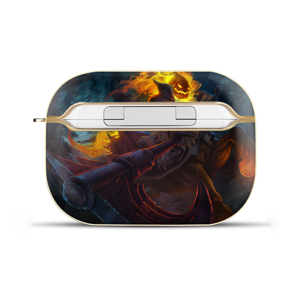 （画像用） リーグ・オブ・レジェンド League of Legends LOL 【AirPods Pro用】ハードシェル保護ケース｜耐衝撃・防指紋・カラビナ付き商品仕様