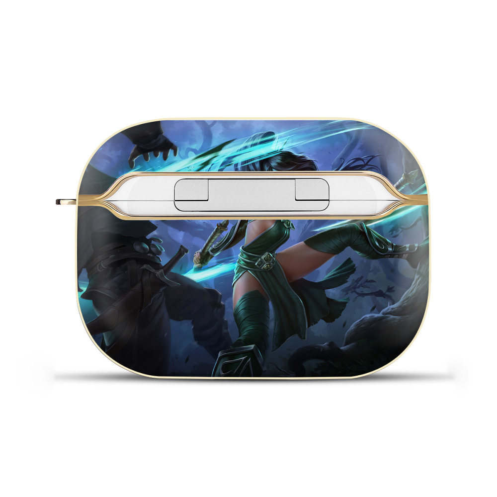 （画像用） リーグ・オブ・レジェンド League of Legends LOL 【AirPods Pro用】ハードシェル保護ケース｜耐衝撃・防指紋・カラビナ付き商品仕様