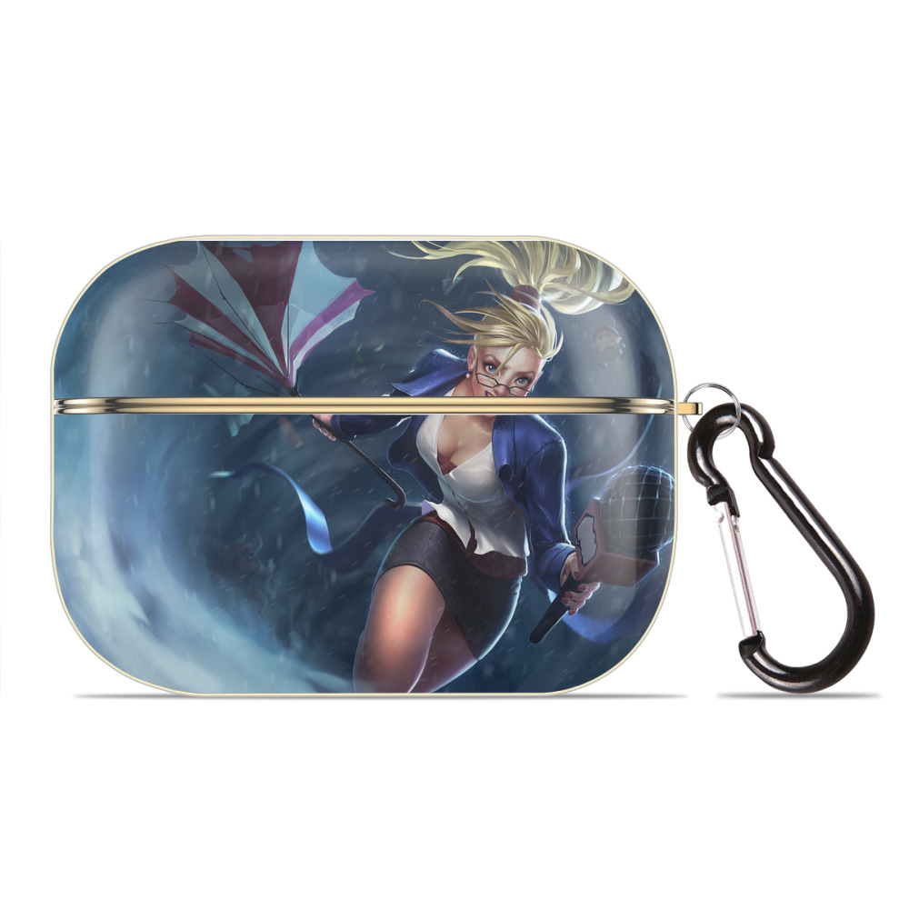 リーグ・オブ・レジェンド League of Legends LOL 【AirPods Pro用】ハードシェル保護ケース｜耐衝撃・防指紋・カラビナ付き商品仕様