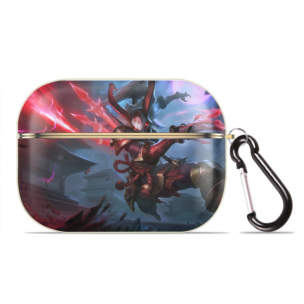リーグ・オブ・レジェンド League of Legends LOL 【AirPods Pro用】ハードシェル保護ケース｜耐衝撃・防指紋・カラビナ付き商品仕様