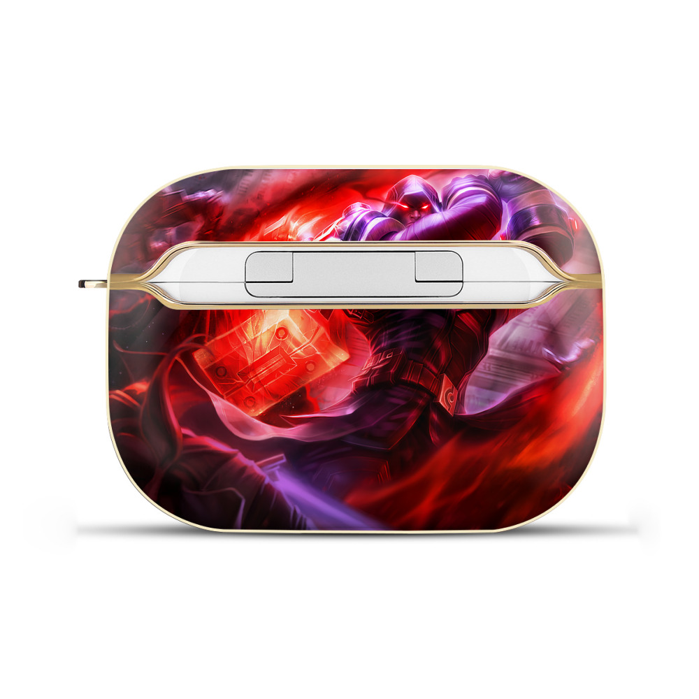 （画像用） リーグ・オブ・レジェンド League of Legends LOL 【AirPods Pro用】ハードシェル保護ケース｜耐衝撃・防指紋・カラビナ付き商品仕様