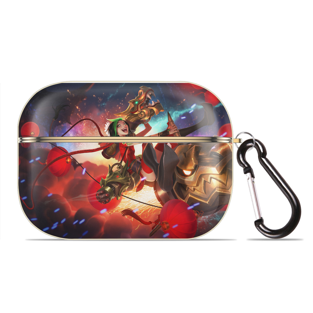 リーグ・オブ・レジェンド League of Legends LOL 【AirPods Pro用】ハードシェル保護ケース｜耐衝撃・防指紋・カラビナ付き商品仕様
