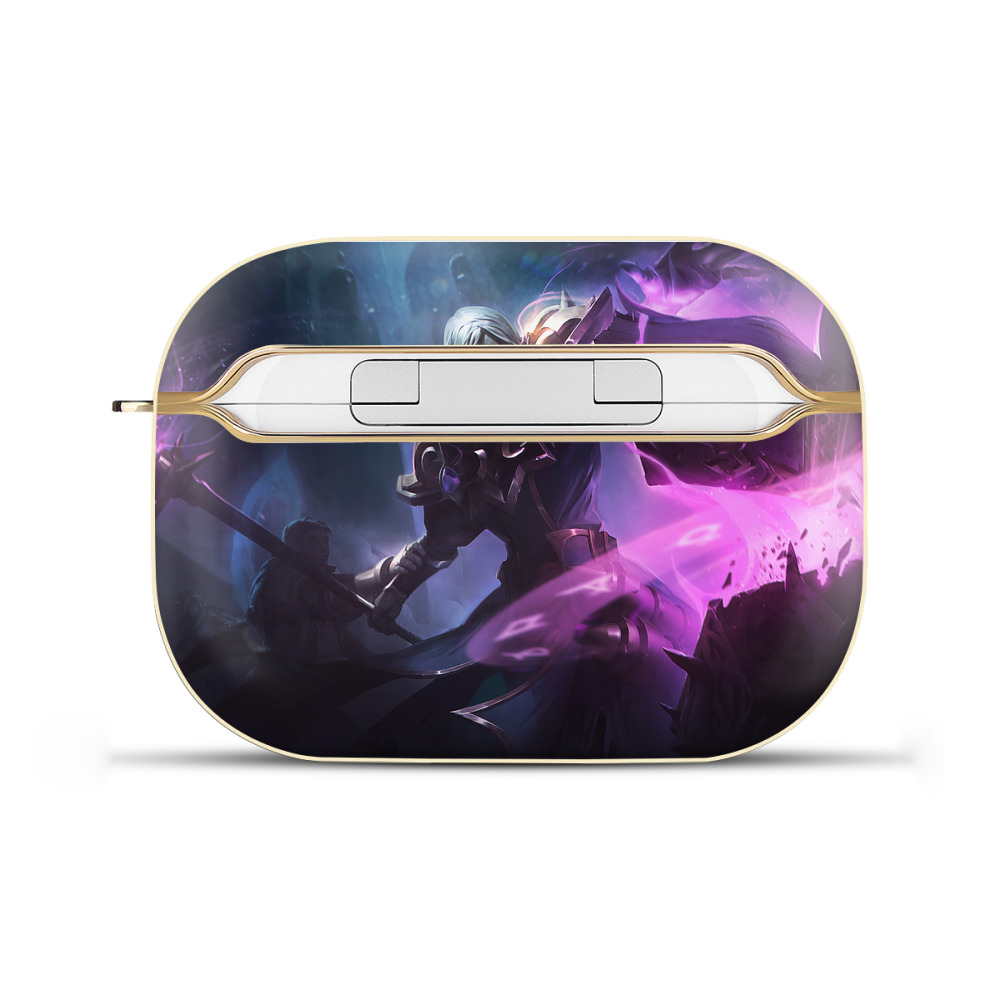 （画像用） リーグ・オブ・レジェンド League of Legends LOL 【AirPods Pro用】ハードシェル保護ケース｜耐衝撃・防指紋・カラビナ付き商品仕様