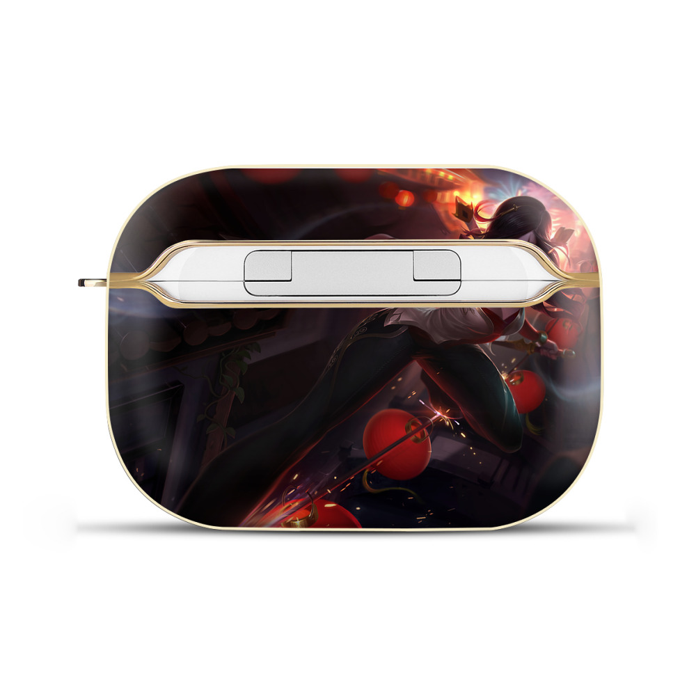 （画像用） リーグ・オブ・レジェンド League of Legends LOL 【AirPods Pro用】ハードシェル保護ケース｜耐衝撃・防指紋・カラビナ付き商品仕様