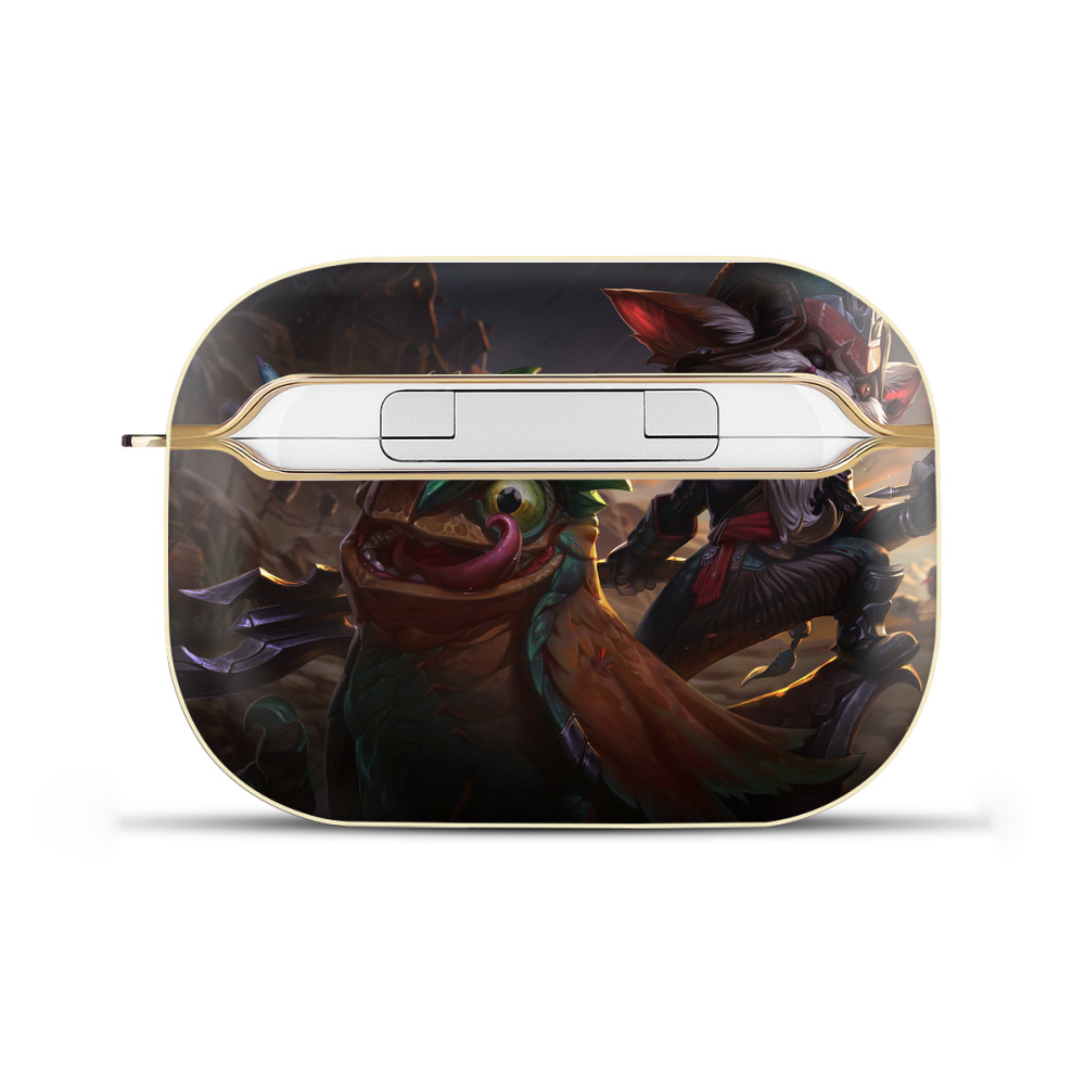 （画像用） リーグ・オブ・レジェンド League of Legends LOL 【AirPods Pro用】ハードシェル保護ケース｜耐衝撃・防指紋・カラビナ付き商品仕様