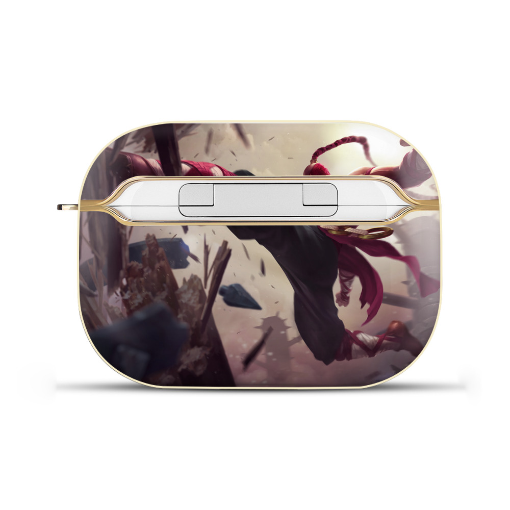 （画像用） リーグ・オブ・レジェンド League of Legends LOL 【AirPods Pro用】ハードシェル保護ケース｜耐衝撃・防指紋・カラビナ付き商品仕様