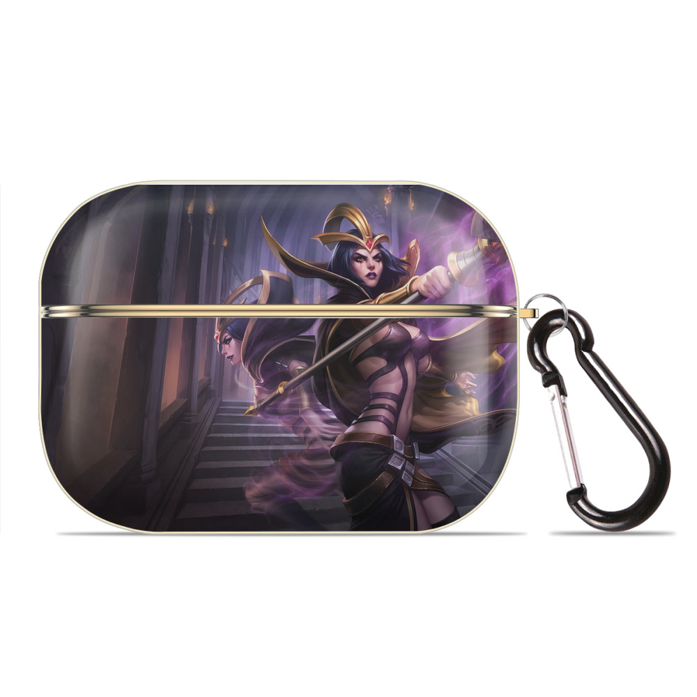 （画像用） リーグ・オブ・レジェンド League of Legends LOL 【AirPods Pro用】ハードシェル保護ケース｜耐衝撃・防指紋・カラビナ付き商品仕様