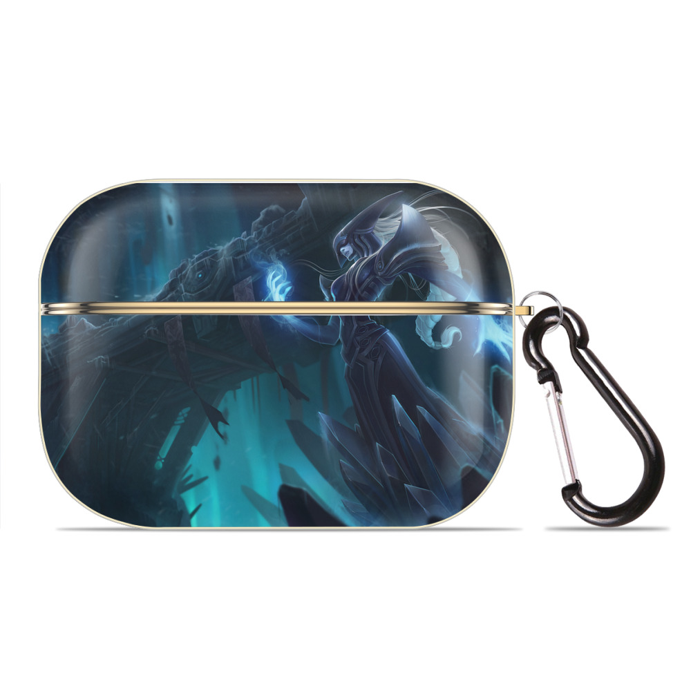 （画像用） リーグ・オブ・レジェンド League of Legends LOL 【AirPods Pro用】ハードシェル保護ケース｜耐衝撃・防指紋・カラビナ付き商品仕様
