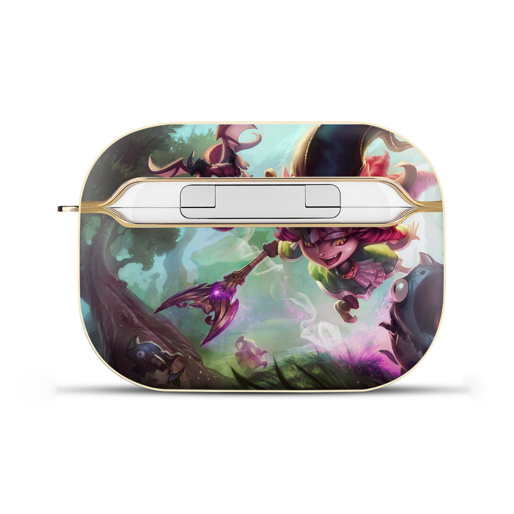 （画像用） リーグ・オブ・レジェンド League of Legends LOL 【AirPods Pro用】ハードシェル保護ケース｜耐衝撃・防指紋・カラビナ付き商品仕様