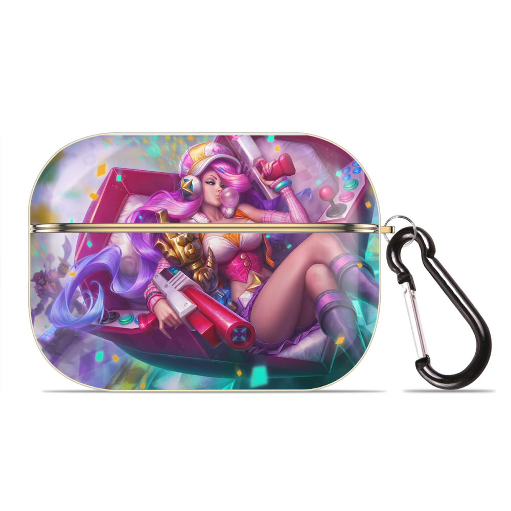 （画像用） リーグ・オブ・レジェンド League of Legends LOL 【AirPods Pro用】ハードシェル保護ケース｜耐衝撃・防指紋・カラビナ付き商品仕様