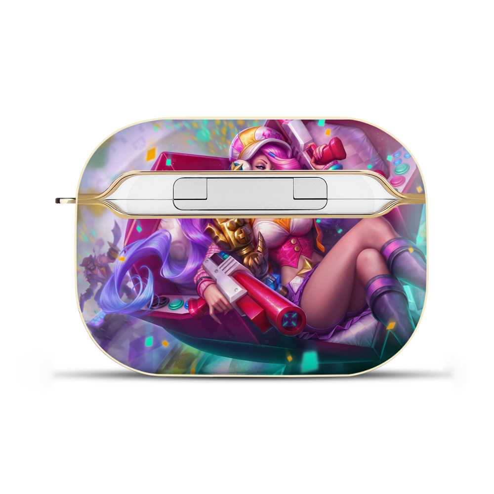 （画像用） リーグ・オブ・レジェンド League of Legends LOL 【AirPods Pro用】ハードシェル保護ケース｜耐衝撃・防指紋・カラビナ付き商品仕様