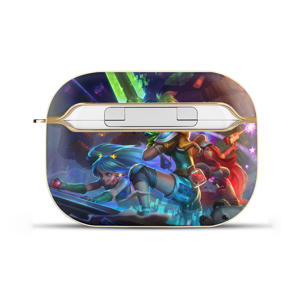 （画像用） リーグ・オブ・レジェンド League of Legends LOL 【AirPods Pro用】ハードシェル保護ケース｜耐衝撃・防指紋・カラビナ付き商品仕様
