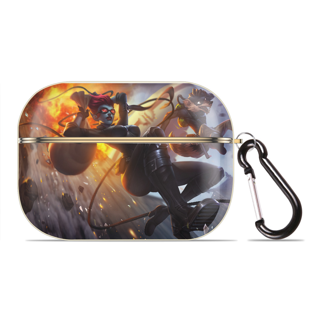 リーグ・オブ・レジェンド League of Legends LOL 【AirPods Pro用】ハードシェル保護ケース｜耐衝撃・防指紋・カラビナ付き商品仕様