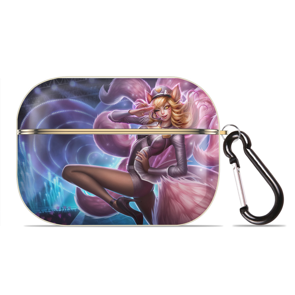 （画像用） リーグ・オブ・レジェンド League of Legends LOL 【AirPods Pro用】ハードシェル保護ケース｜耐衝撃・防指紋・カラビナ付き商品仕様