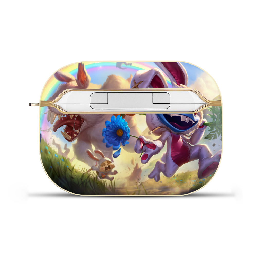 （画像用） リーグ・オブ・レジェンド League of Legends LOL 【AirPods Pro用】ハードシェル保護ケース｜耐衝撃・防指紋・カラビナ付き商品仕様