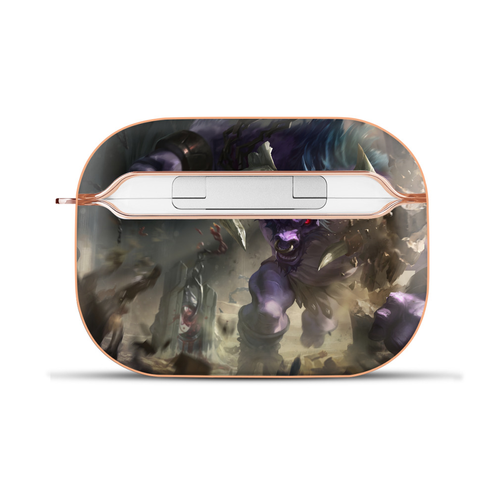 （画像用） リーグ・オブ・レジェンド League of Legends LOL 【AirPods Pro用】ハードシェル保護ケース｜耐衝撃・防指紋・カラビナ付き商品仕様