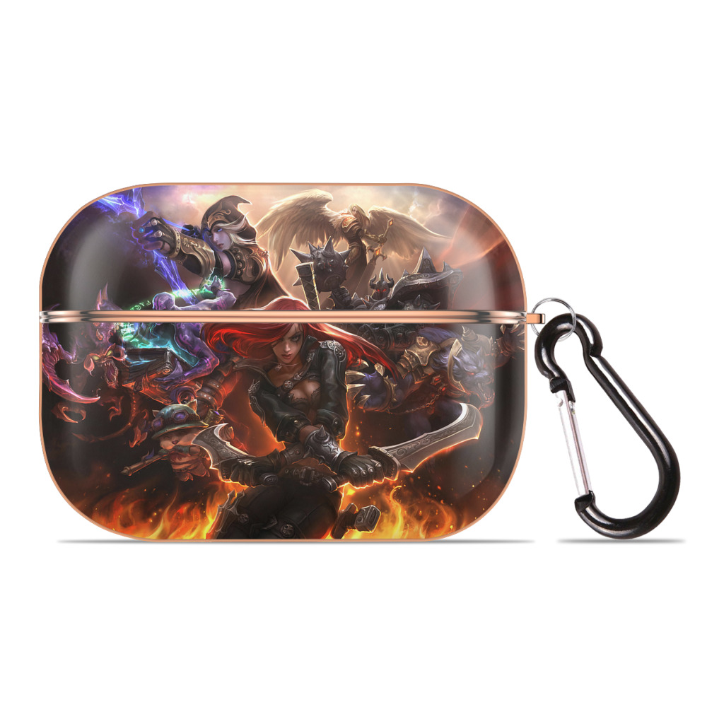 リーグ・オブ・レジェンド League of Legends LOL 【AirPods Pro用】ハードシェル保護ケース｜耐衝撃・防指紋・カラビナ付き商品仕様