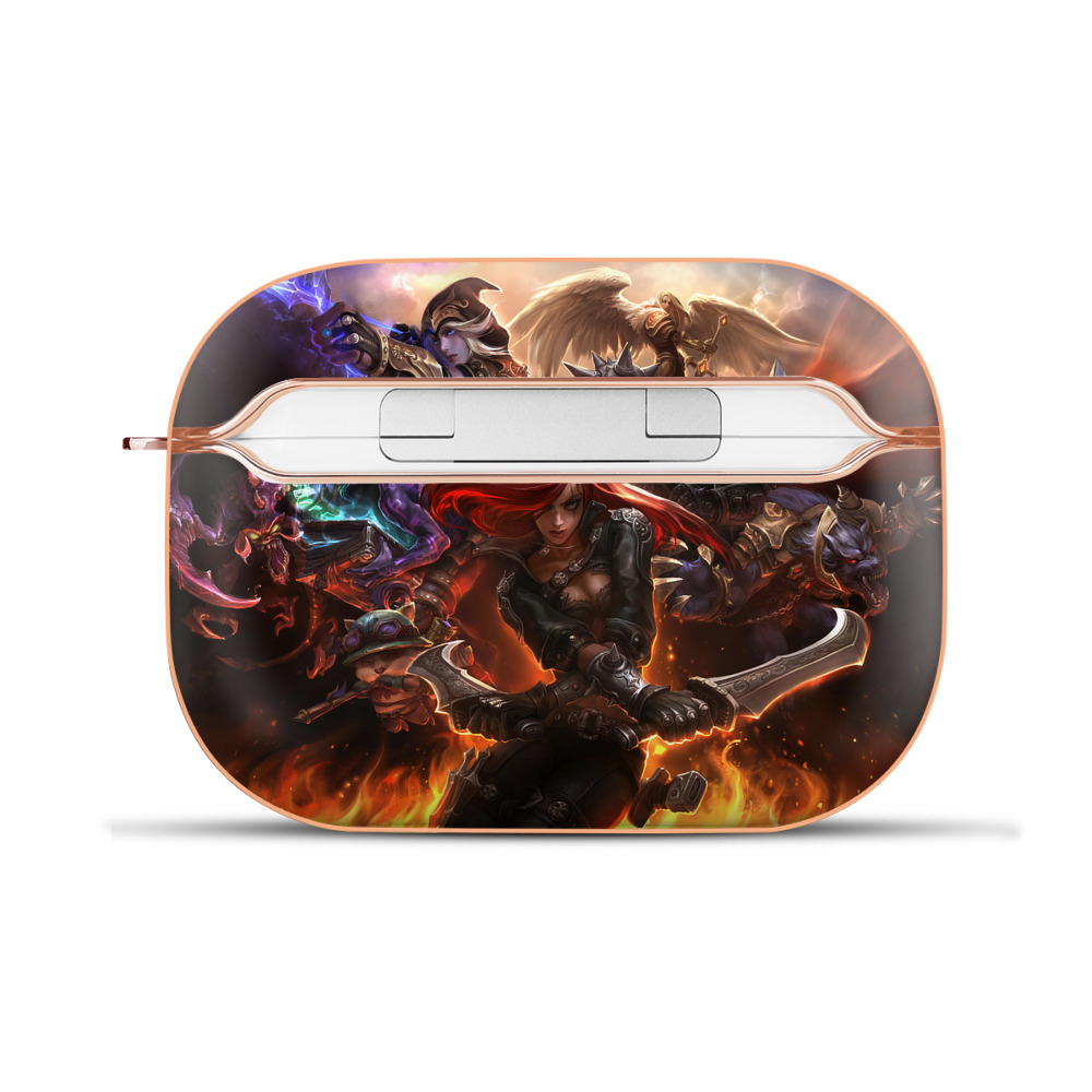 リーグ・オブ・レジェンド League of Legends LOL 【AirPods Pro用】ハードシェル保護ケース｜耐衝撃・防指紋・カラビナ付き商品仕様